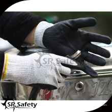 SRSAFETY guantes de nitrilo resistentes al corte / guantes de seguridad línea de producción